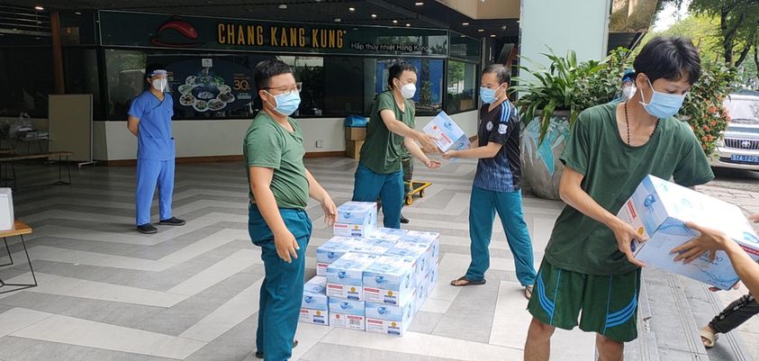 HÀNH TRÌNH XANH CHUNG TAY CÙNG ĐẤT NƯỚC CHỐNG DỊCH COVID-19